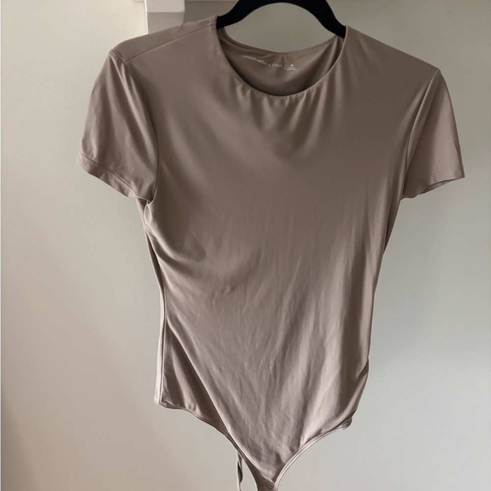 Abercrombie & Fitch Taupe Bodysuit